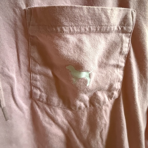 PINK Victoria's Secret Light Pink Hoodie - Picture 2 of 4